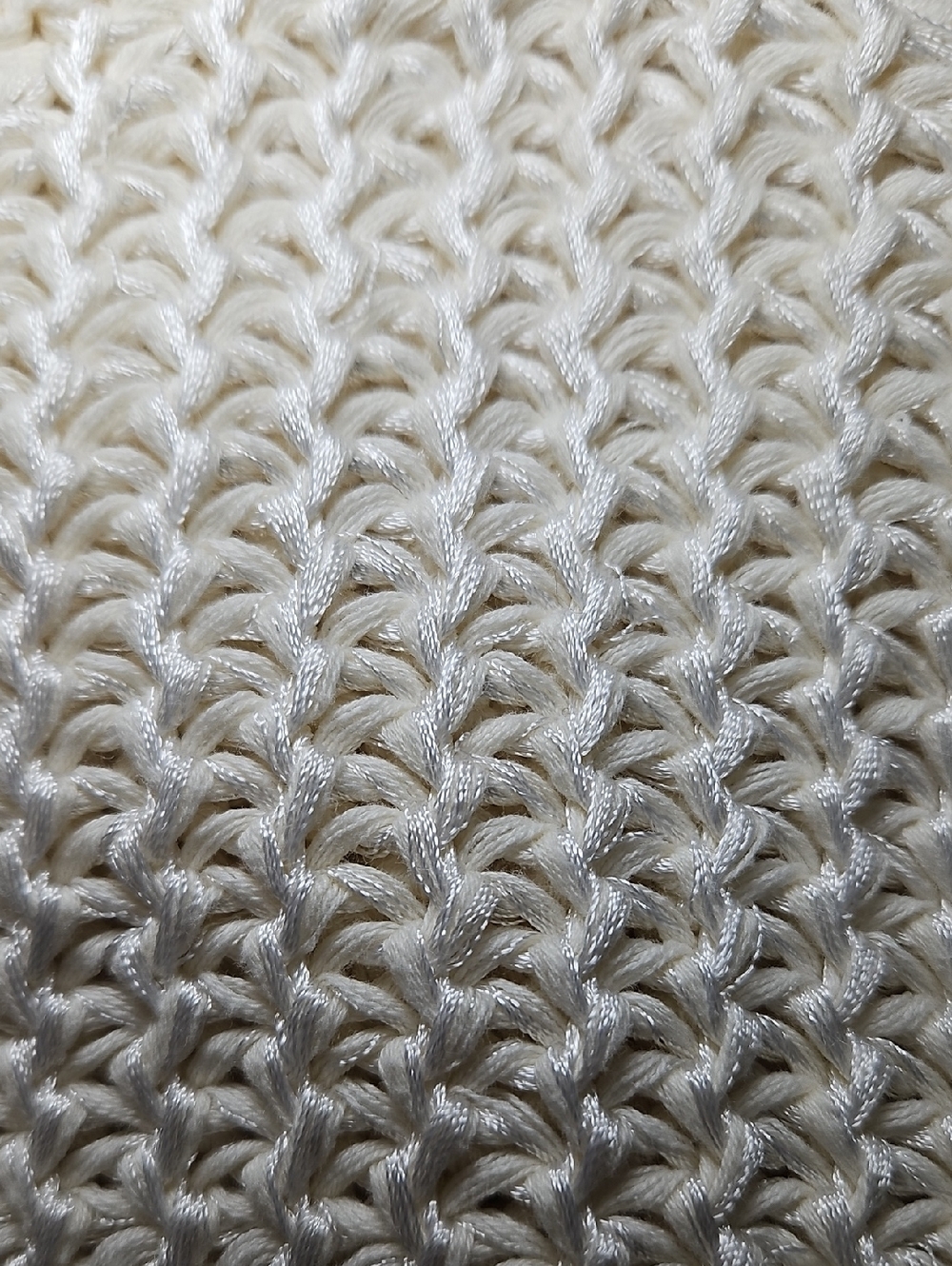 Lauren Ralph Lauren Cotton-Blend Boatneck Sweater Ivory Small - Picture 9 of 10